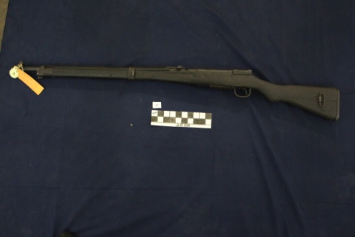 九九式短小銃 (Senapan Tipe 99) kaliber 7.7x58mm Tipe 99