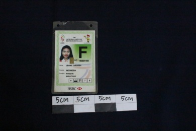 Kartu Peserta PON XVII 2008 Kalimantan Timur