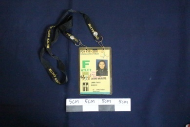 Kartu Peserta PON XV 2000