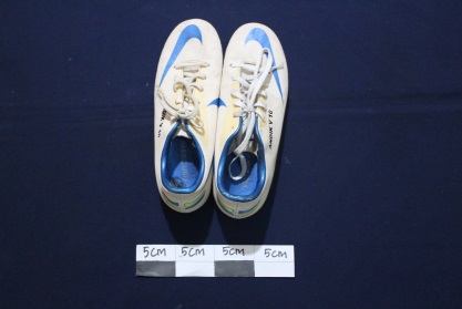 Sepatu Andik (Putih Biru)