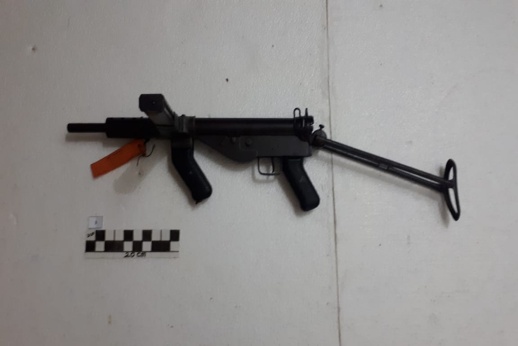 Pistol Mitraliur Austen Mk I kaliber 9x19mm Parabellum