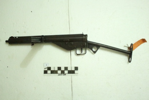 Pistol Mitraliur Sten Machine Carbine MK III kaliber 9x19 mm Parabellum