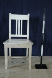 Kursi kayu Pasien Putih 3