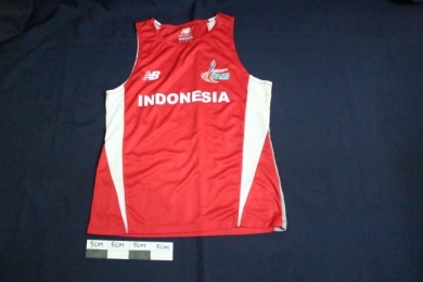 Kaos Tanpa Lengan (Merah)