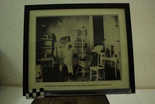 Ruang Praktek Dr Soetomo di Rumah Sakit simpang / Centrale Burgelijke Ziekeninrichting (CBZ)