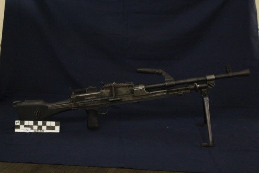 Senapan Mesin Ringan Bren Mk I kaliber .303 (7.7x56mmR)
