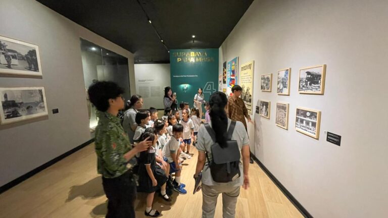 TK Ciputra Belajar Sejarah Kota Surabaya secara Interaktif di Museum Surabaya