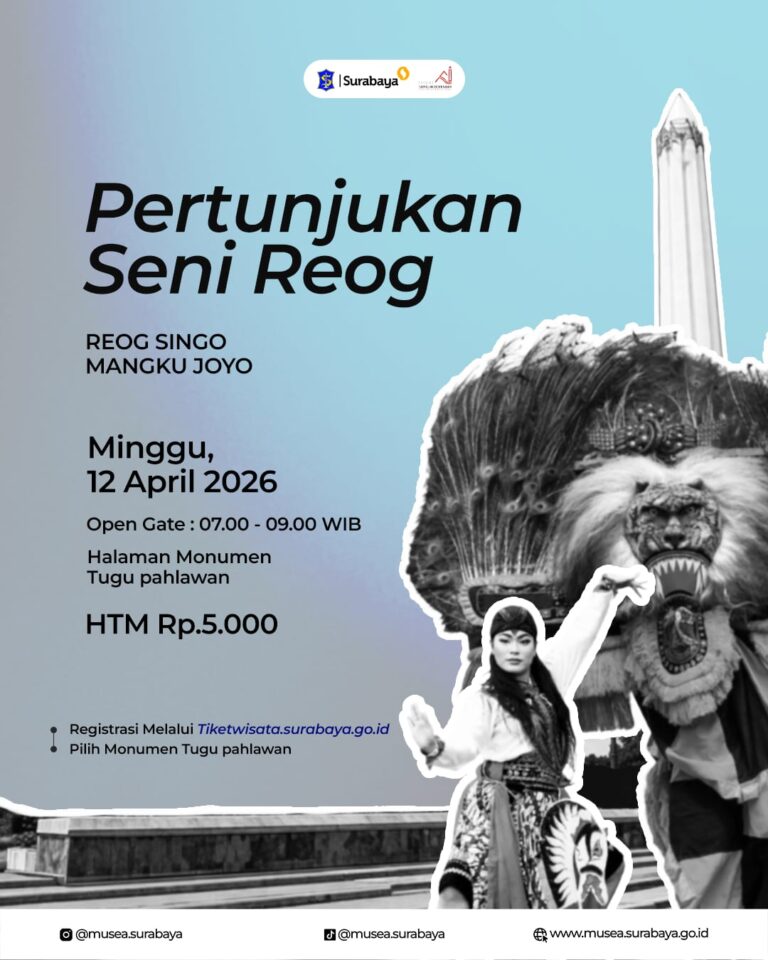 Reog Singo Mangku Joyo Tugu Pahlawan 12042026