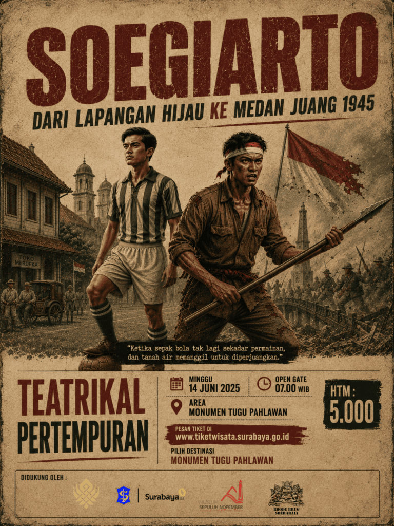 Soegiarto: Dari Lapangan Hijau ke Medan Juang 1945